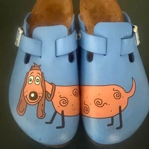 Birki’s Weiner Dog clogs